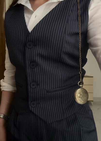 Summer jumpsuit with belt S6