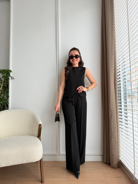 Summer jumpsuit with belt S6