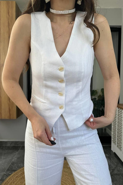 Long dress with polo neck opening D09