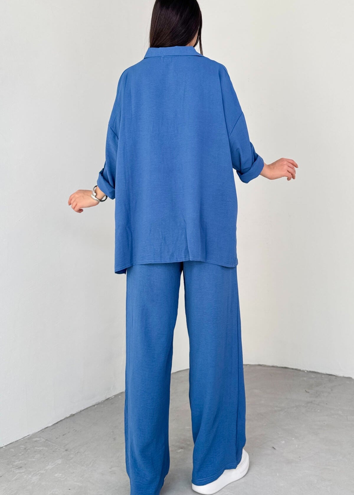 Summer jumpsuit with belt S6