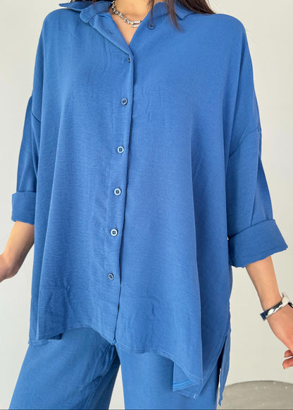 Summer jumpsuit with belt S6