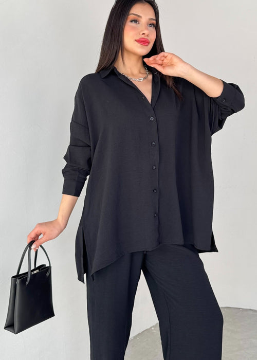 Summer jumpsuit with belt S6