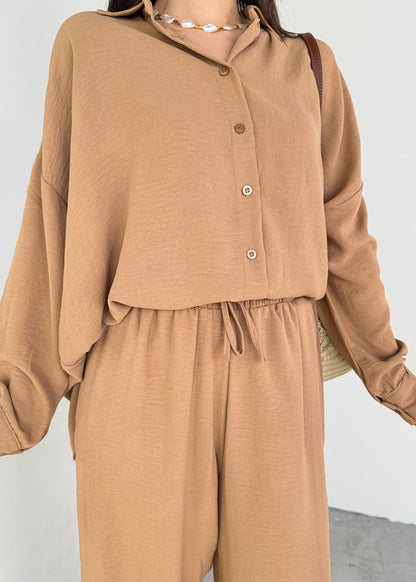 Summer jumpsuit with belt S6