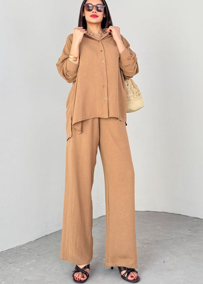 Summer jumpsuit with belt S6