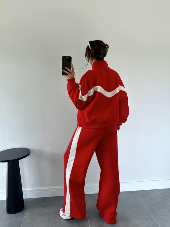 Casual cotton sportswear set (hoodie + pants) T14