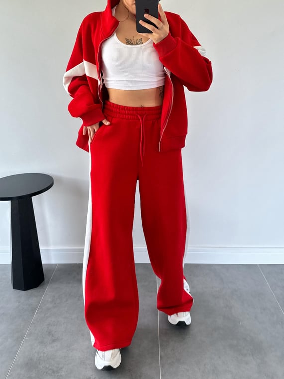 Casual cotton sportswear set (hoodie + pants) T14