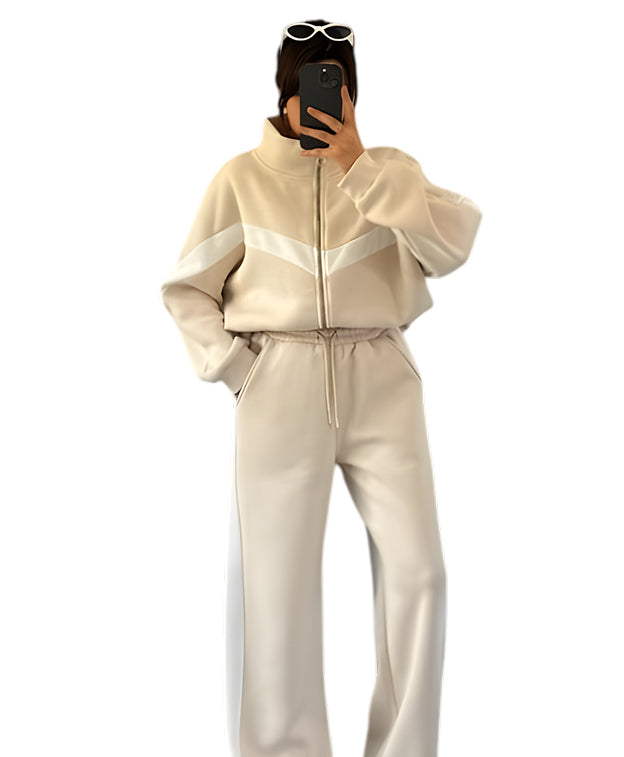 Casual cotton sportswear set (hoodie + pants) T14