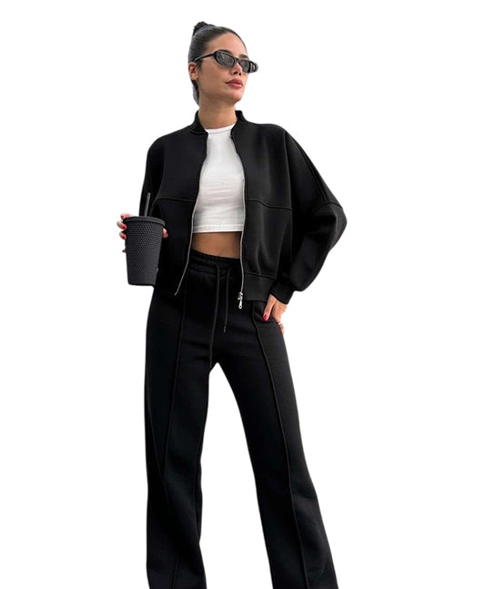 طقم كاجوال رياضي قطن (هودي+بنطلون) T20